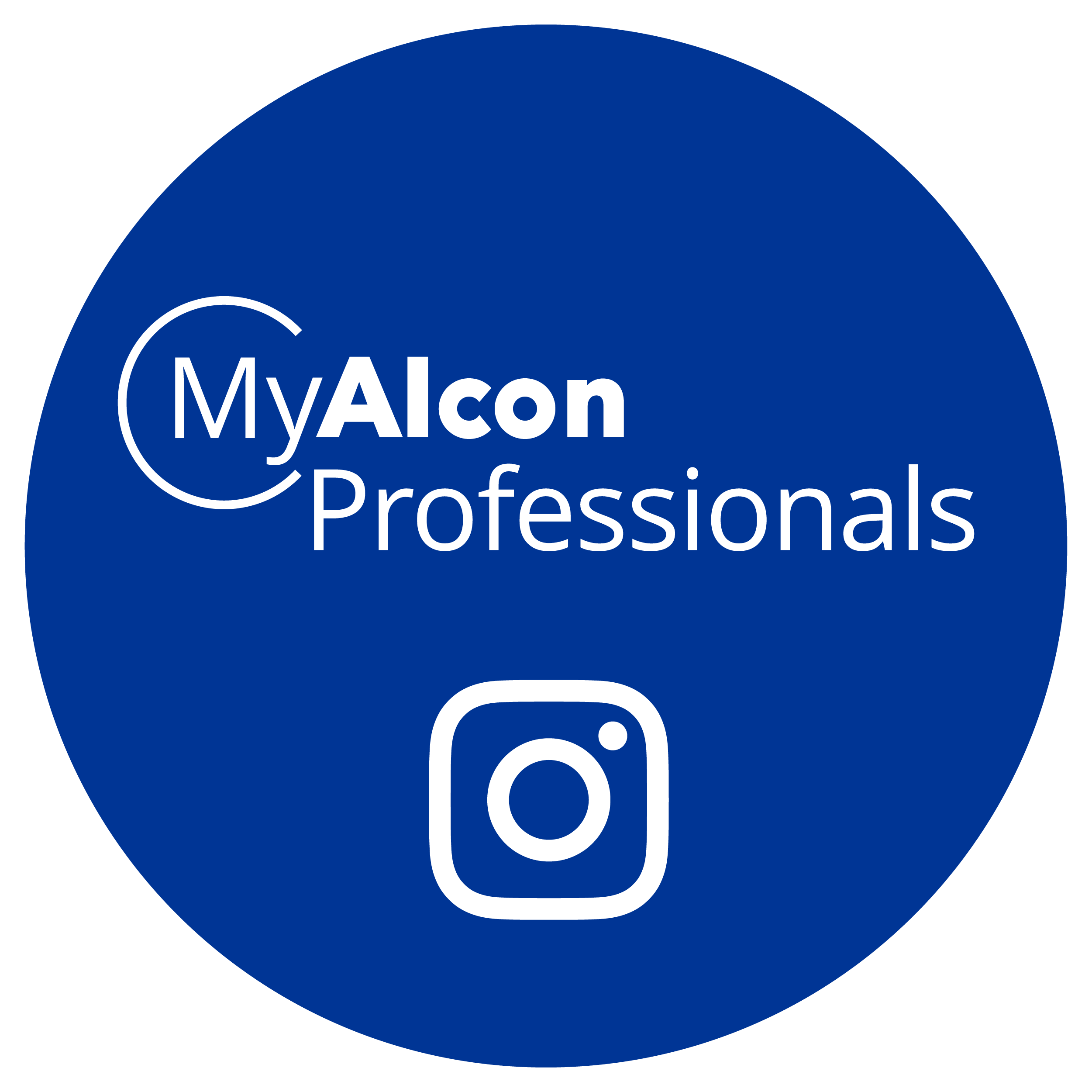 MyAlcon Professional Instagram Icon