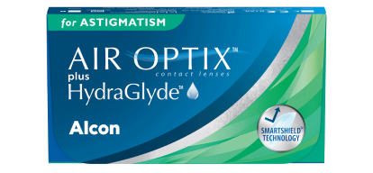 AIR OPTIX® PLUS HYDRAGLYDE® FOR ASTIGMATISM monthly contact lenses