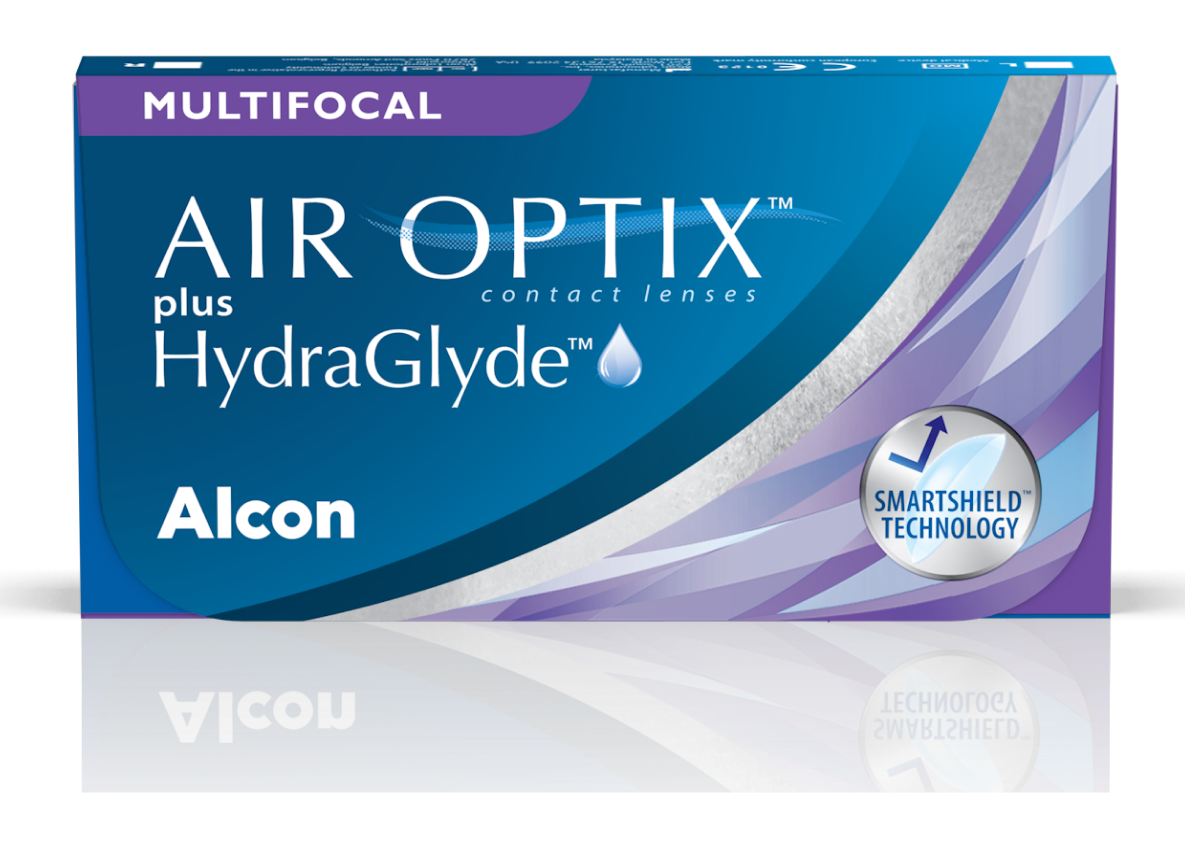 AIR OPTIX® plus HydraGlyde® Multifocal Contact Lenses