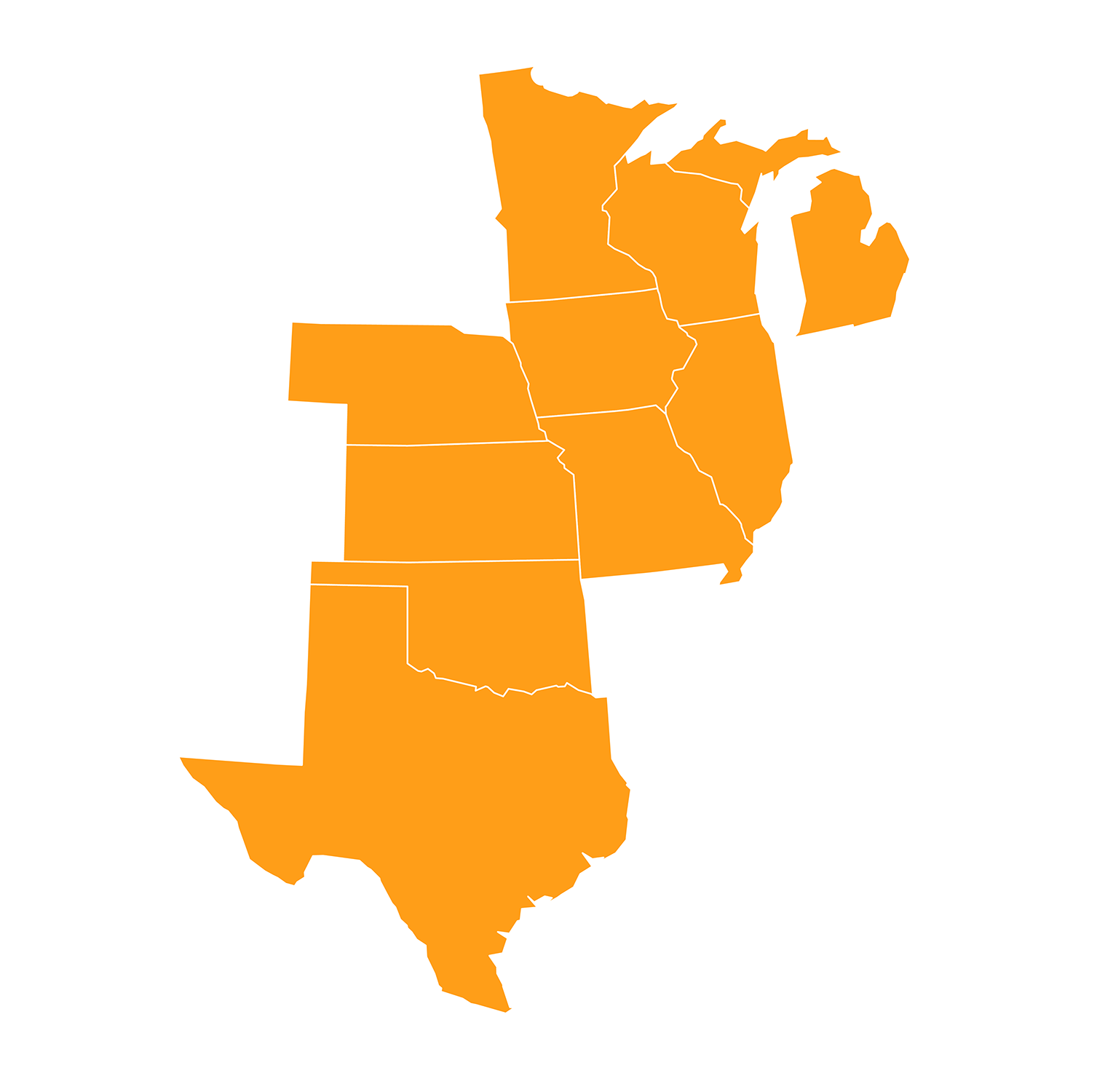 Midwest Map